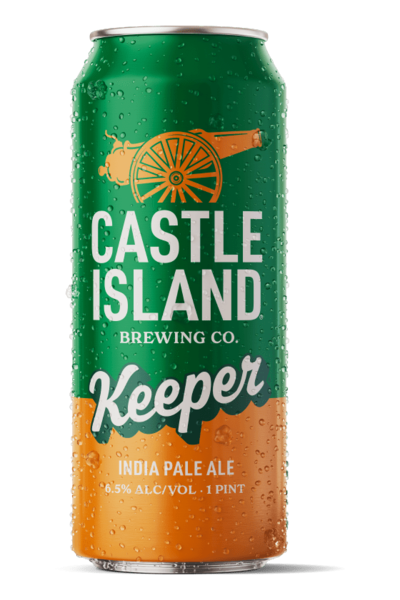 Castle Island Keeper 4X 16oz Cans Beer Ale IPA Drinkun.com