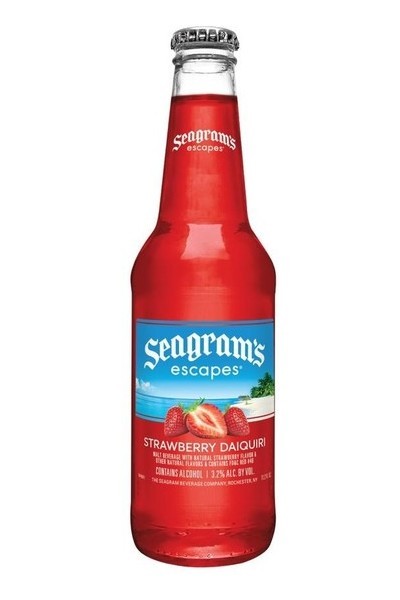 Seagram's Escapes Strawberry Daiquiri 4X 11.2oz Bottles Beer Specialty Beer & Alternatives Malt Liquor Drinkun.com