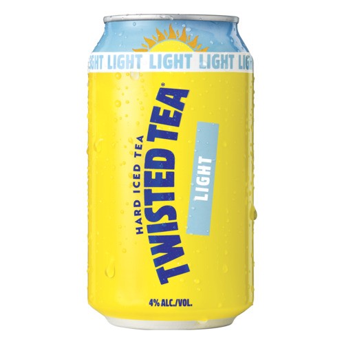 Twisted Tea Light, Hard Iced Tea 12X 12oz Cans Beer Specialty Beer & Alternatives Hard Iced Tea Drinkun.com
