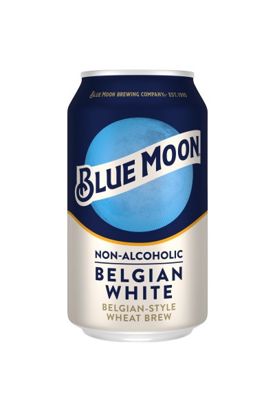 Blue Moon Non Alcoholic Belgian Style Wheat Beer 6X 12oz Cans Beer Drinkun.com