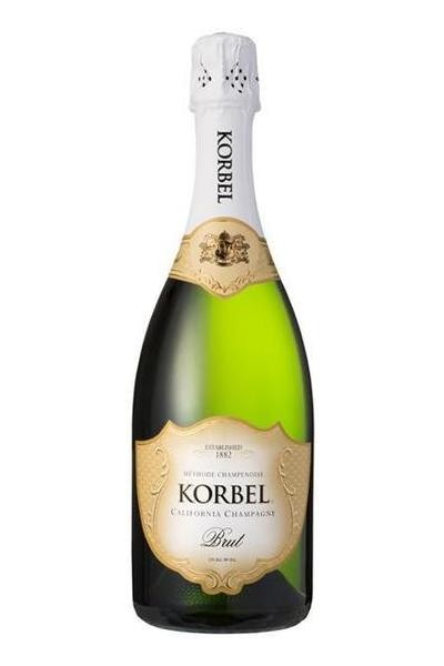 Korbel Brut California Champagne 750ml Bottle Wine Champagne & Sparkling Wine Champagne Drinkun.com