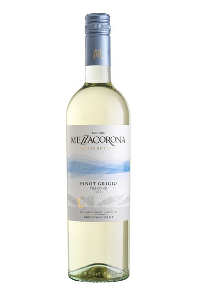 Mezzacorona Pinot Grigio Trentino DOC 6X 1.5l Bottles Wine White Wine Pinot Grigio Drinkun.com