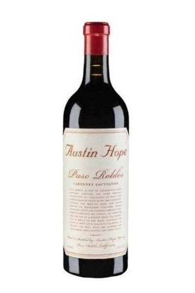 Austin Hope Paso Robles Cabernet Sauvignon 750ml Bottle Wine Red Wine Cabernet Sauvignon Drinkun.com