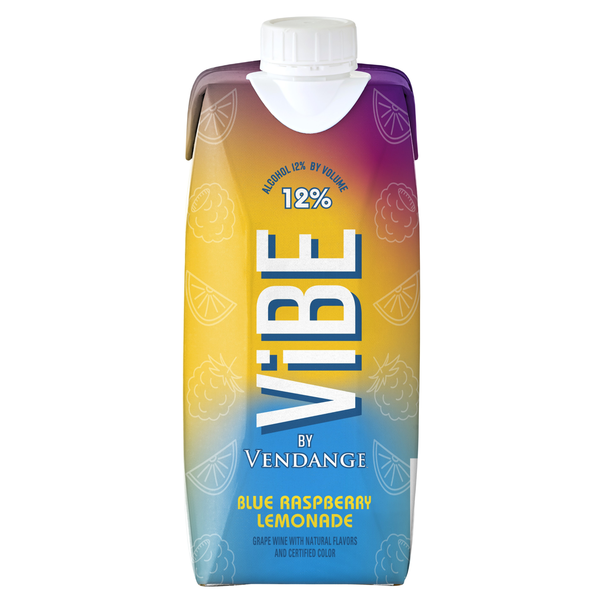 ViBE by Vendange Blue Raspberry Lemonade 500ml Carton Wine Specialty Wine Fruit Wine Drinkun.com