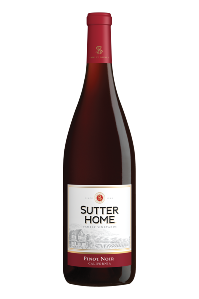 Sutter Home Pinot Noir 750ml Bottle Wine Red Wine Pinot Noir Drinkun.com