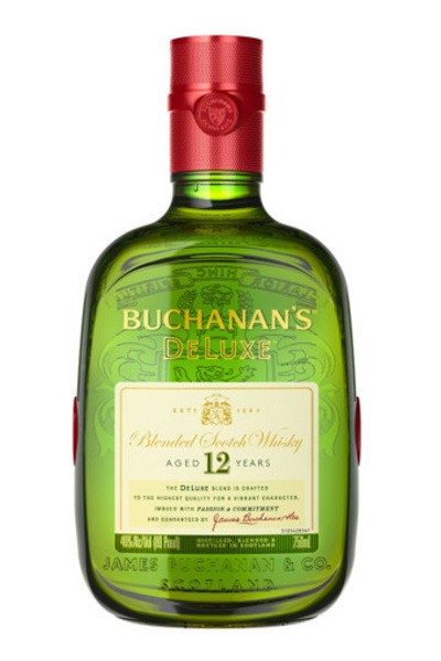 Buchanan's DeLuxe Aged 12 Years Blended Scotch Whisky 750ml Bottle Liquor Whiskey Scotch Whisky Drinkun.com