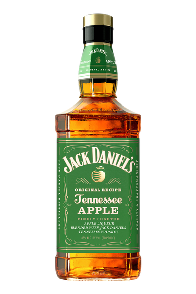 Jack Daniel's Tennessee Apple Flavored Whiskey 750ml Bottle Liquor Whiskey Flavored Whiskey Drinkun.com