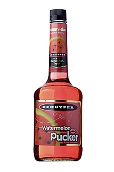 DeKuyper Watermelon Pucker Schnapps Liqueur 375ml Glass_bottle Liquor Liqueur, Cordials, & Schnapps Drinkun.com