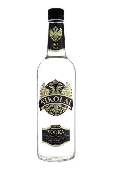 Nikolai Vodka 750ml Glass_bottle Liquor Vodka Drinkun.com