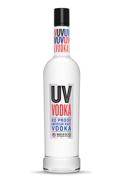 UV Silver Vodka 10X 50ml Bottles Liquor Vodka Drinkun.com