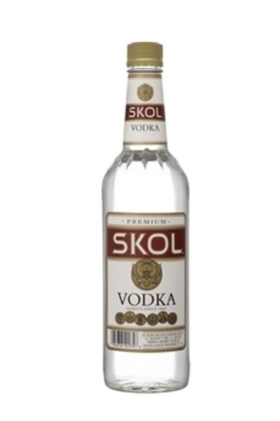 Skol Vodka 1l Glass_bottle Liquor Vodka Drinkun.com