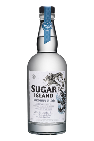 Sugar Island Coconut Rum 750ml Glass_bottle Liquor Rum Flavored Rum Drinkun.com