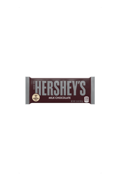 Hersheys Milk Chocolate Bar 1.5oz Count Extras Food & Snacks Candy & Chocolate Drinkun.com