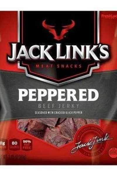Jack Links Peppered Jerky 3oz Bag Extras Food & Snacks Drinkun.com