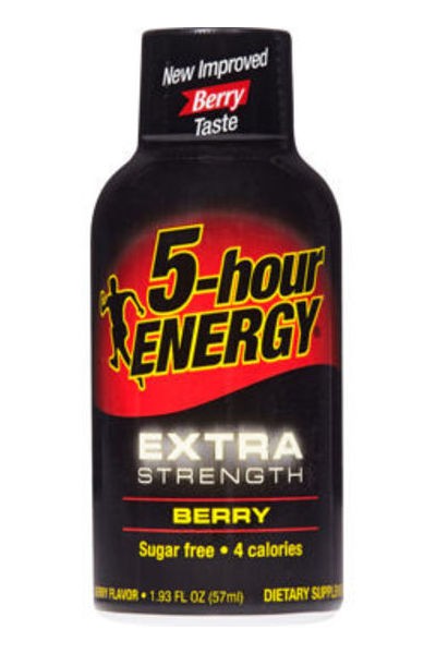 5-Hour Energy Extra Strength Berry 1.93oz Bottle Extras Soda, Water, & Soft Beverages Energy Drinks Drinkun.com