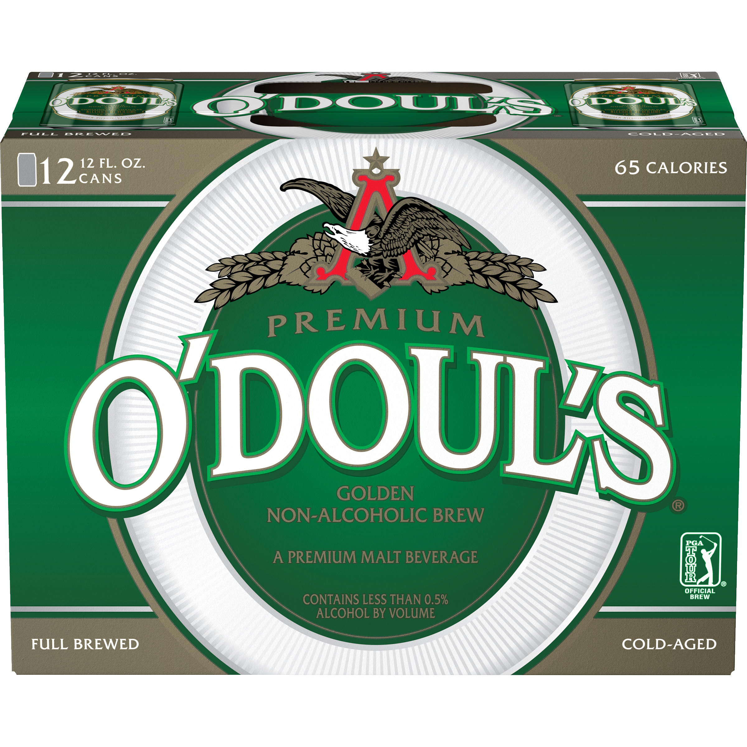 O'Doul's N-A 12X 12oz Can Beer Non-Alcoholic Beer Drinkun.com