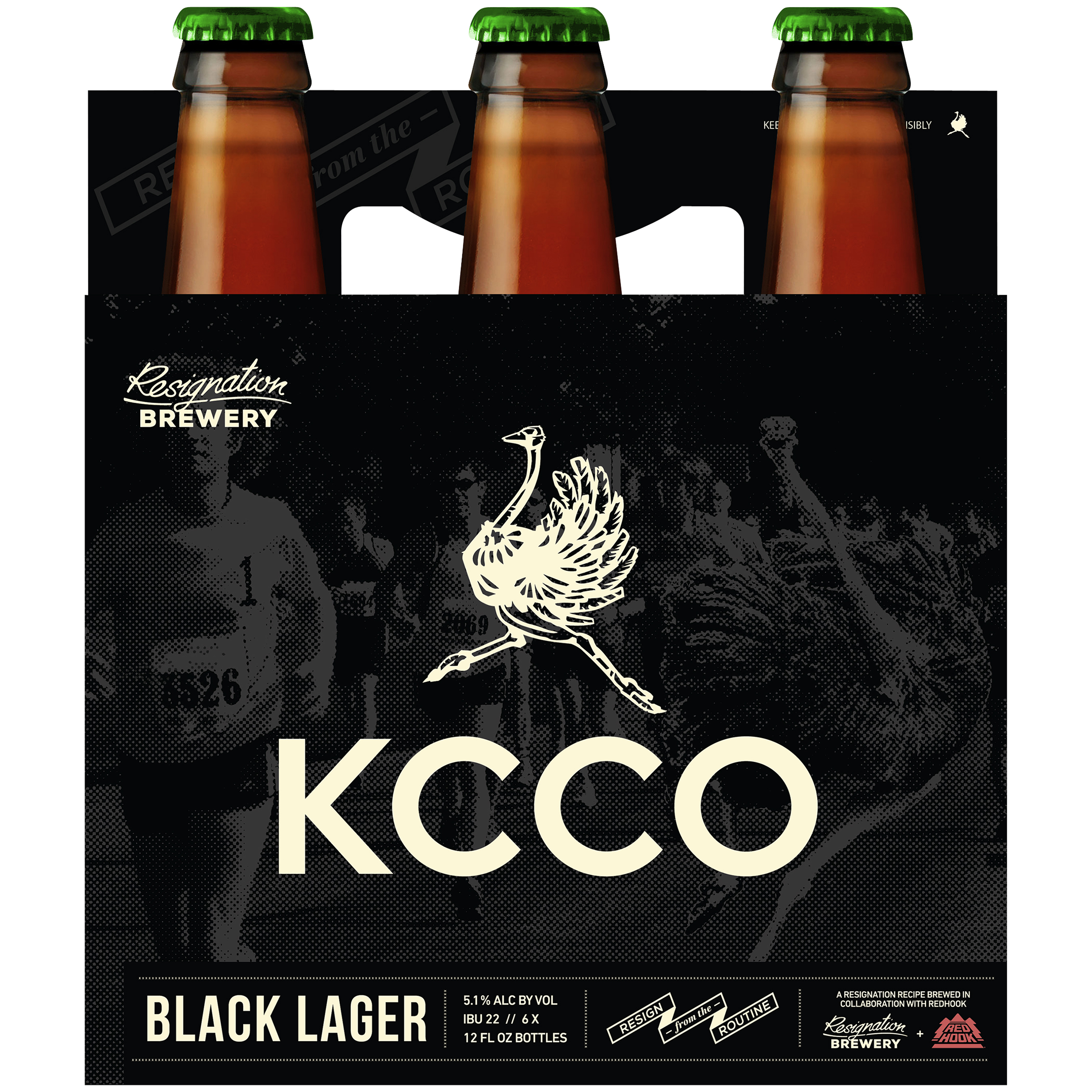 KCCO Black Lager 24X 12oz Bottle Beer Micro / Craft Beer Drinkun.com