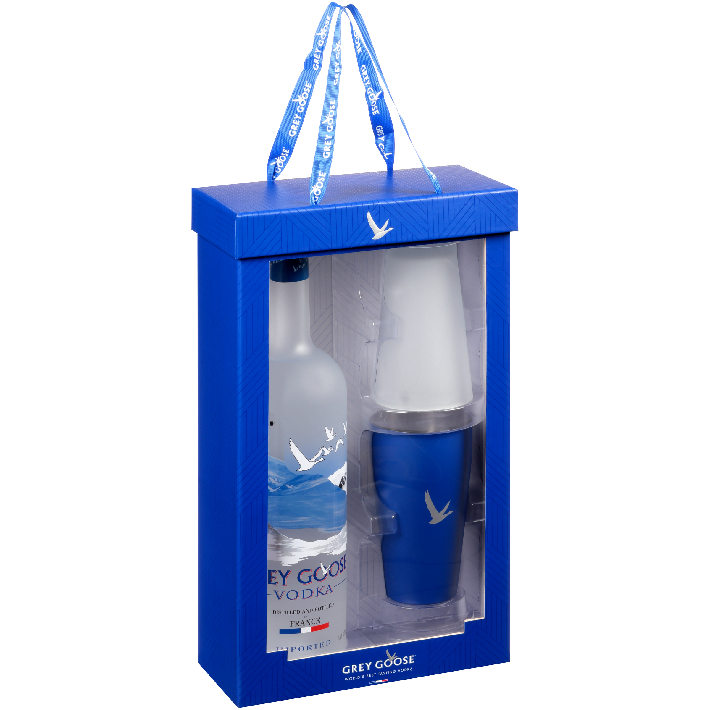 Grey Goose Vodka Gift Set 1.75l Glass_bottle Liquor Vodka Drinkun.com