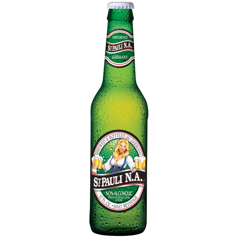 Saint Pauli Girl N-A 12oz Bottle Beer Non-Alcoholic Beer Drinkun.com