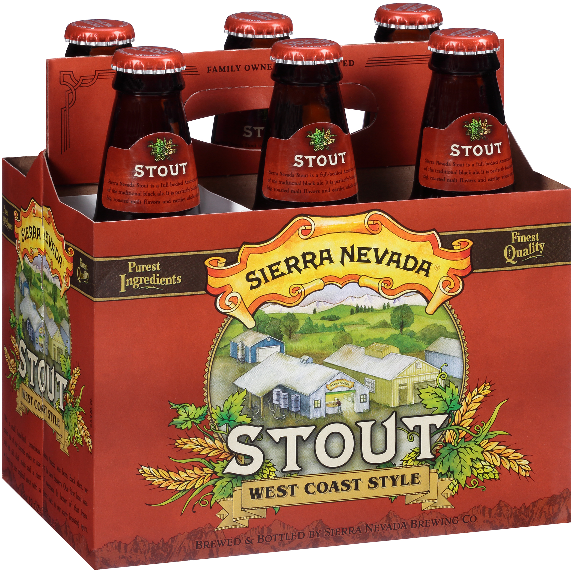 Sierra Nevada Stout 6X 12oz Bottle Beer Micro / Craft Beer Drinkun.com