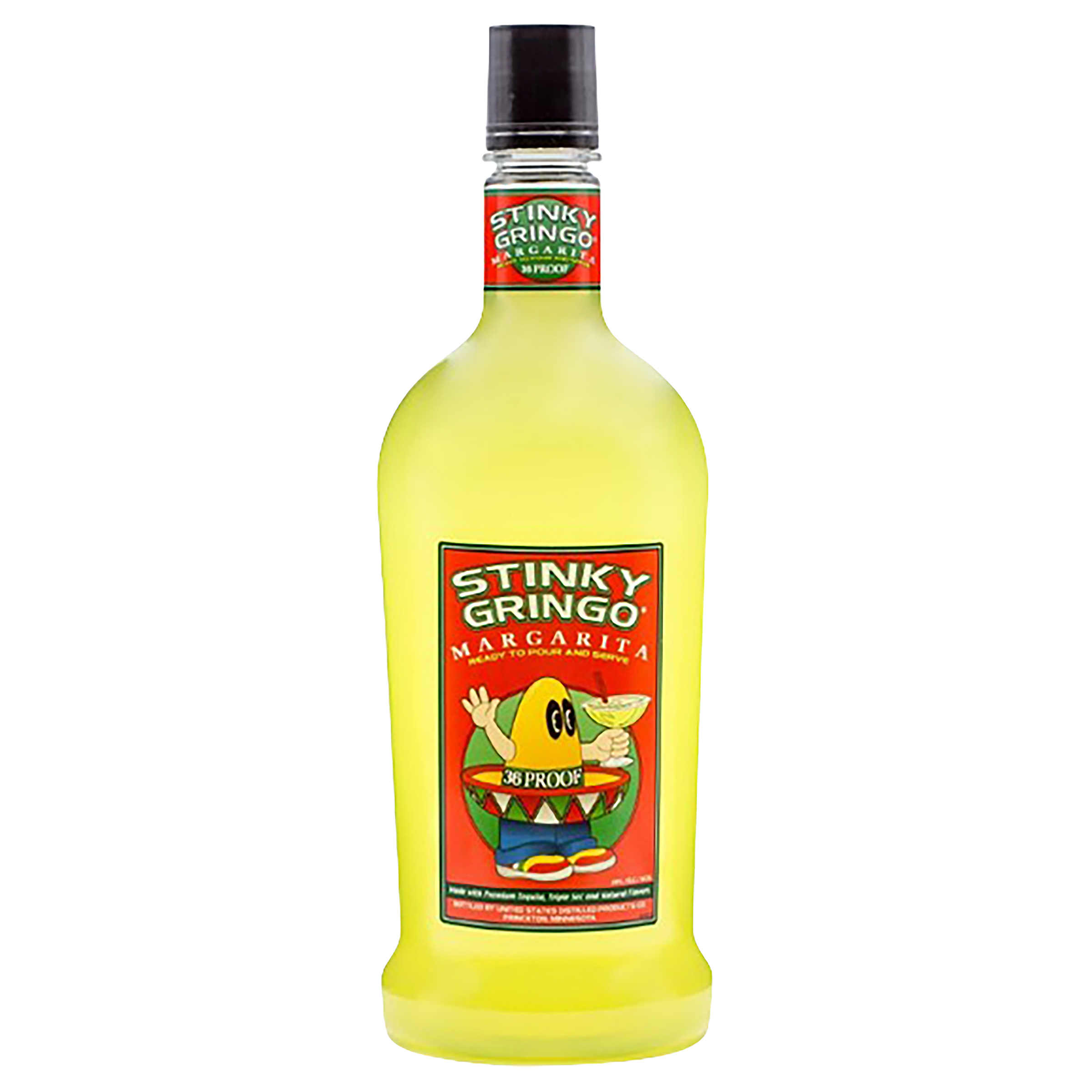 Stinky Gringo Margarita 1.75l Plastic_bottle Liquor Alcoholic Cocktails Drinkun.com
