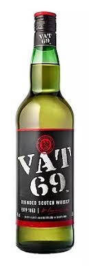 Vat 69 Blended Scotch Whisky 1.75l Glass_bottle Liquor Blended Scotch Whiskey Drinkun.com