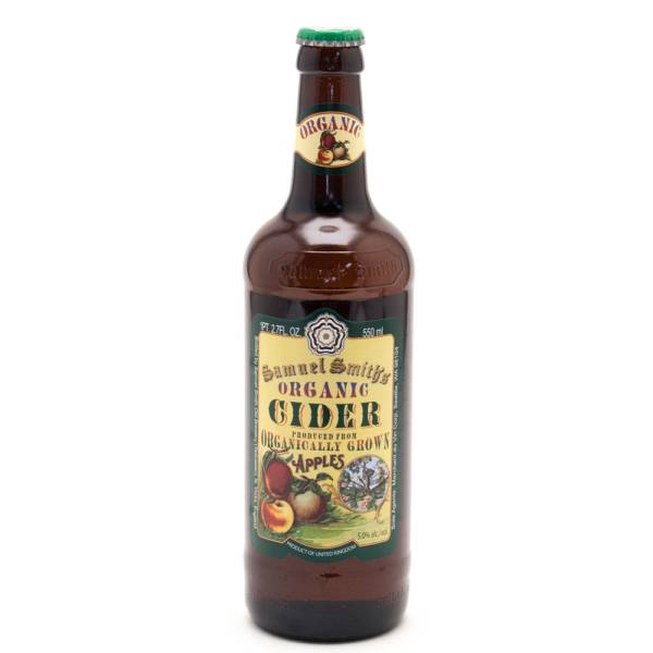Samuel Smith's Organic Apple Cider 18.7oz Bottle Hard seltzer Hard Cider Drinkun.com