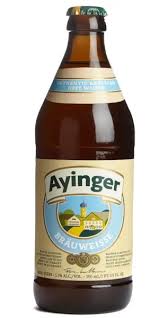 Ayinger Brau-Weisse 17oz Bottle Beer Ale Wheat Ale Drinkun.com