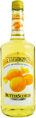 Allen's Butterscotch Schnapps 1l Glass_bottle Liquor Liqueur Drinkun.com