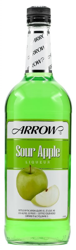 Arrow Sour Apple Liqueur 1l Glass_bottle Liquor Liqueur Drinkun.com