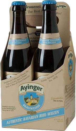 Ayinger Brau Weisse 4X 11.2oz Bottle Beer Imported Beer Drinkun.com
