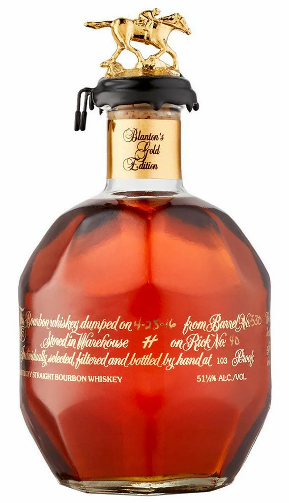Blanton's Gold Edition Kentucky Straight Bourbon Whiskey 750ml Glass_bottle Liquor Bourbon Whiskey Drinkun.com