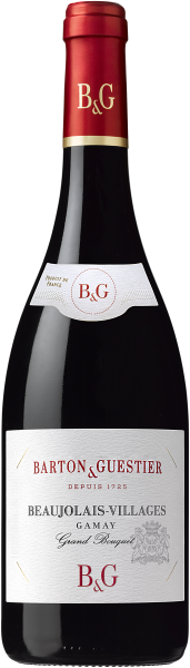 Barton & Guestier Beaujolais-Villages Gamay 750ml Glass_bottle Wine Red Wine Drinkun.com