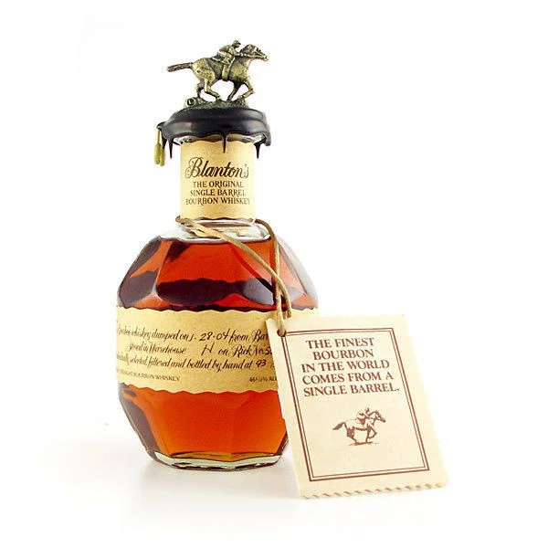 Blanton's The Original Single Barrel Bourbon Whiskey 375ml Glass_bottle Liquor Bourbon Whiskey Drinkun.com