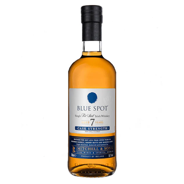 Blue Spot Single Pot Still Irish Whiskey Cask Strength 7 Year 750ml Glass_bottle Liquor Irish Whiskey Drinkun.com