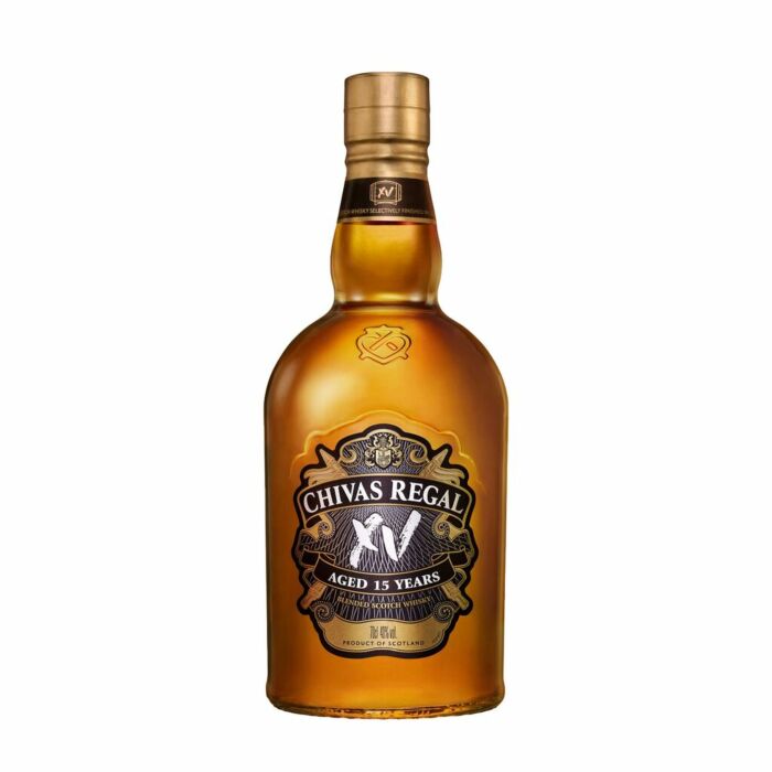 Chivas Regal XV Blended Scotch Whisky 15 Year 750ml Glass_bottle Liquor Blended Scotch Whiskey Drinkun.com