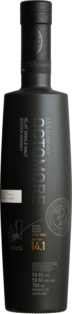 Bruichladdich Octomore 10.4 Dialogos Virgin Oak Islay Single Malt Scotch Whisky 3 Year 750ml Glass_bottle Liquor Scotch Whiskey Drinkun.com