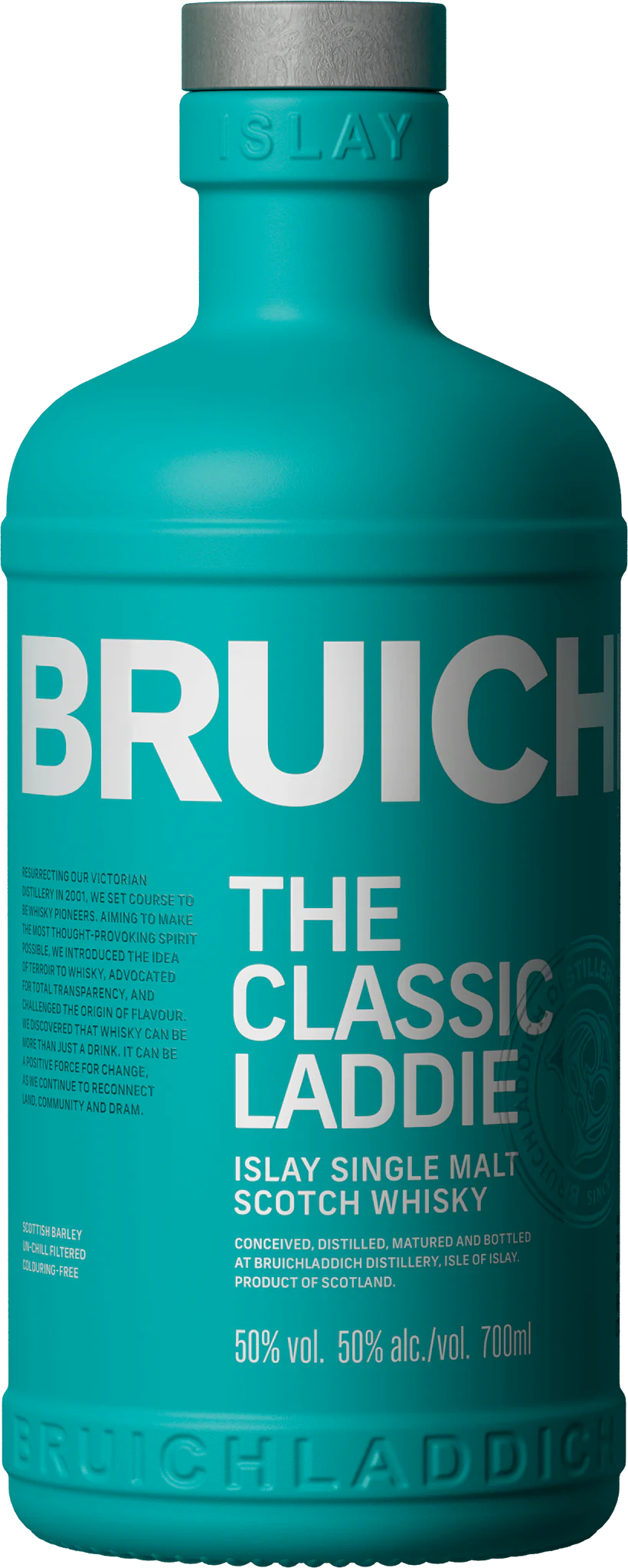 Bruichladdich The Classic Laddie Scottish Barley Unpeated Islay Single Malt Scotch Whisky 750ml Glass_bottle Liquor Scotch Whiskey Drinkun.com