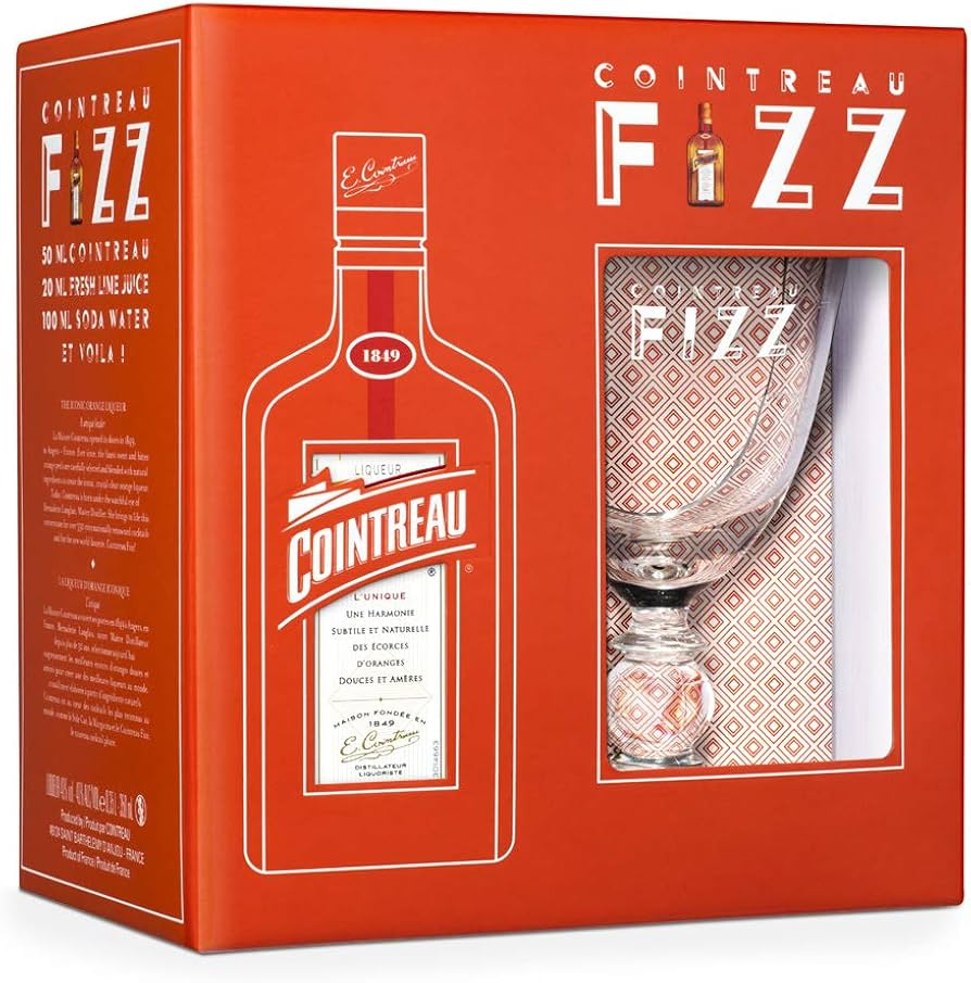 Cointreau Orange Liqueur Gift Set 1.75l Glass_bottle Liquor Gift Set Drinkun.com