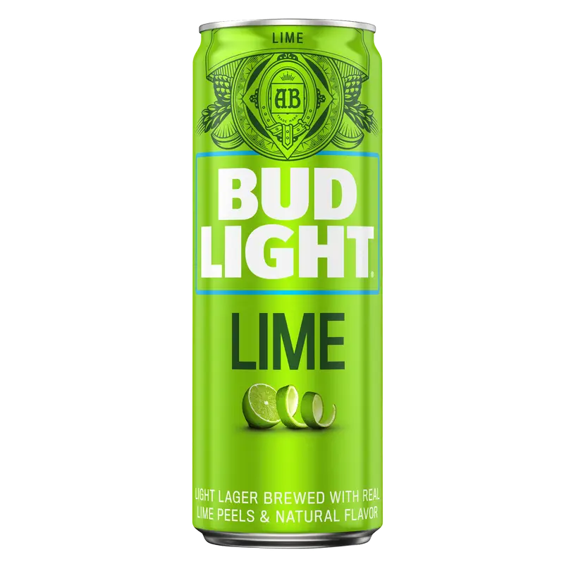 Bud Light Lime 25oz Can Beer Lager Pale Lager Drinkun.com
