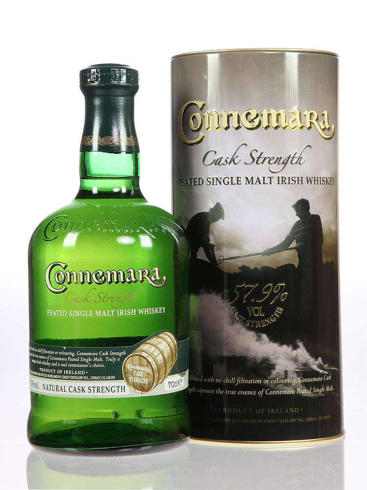 Connemara Cask Strength Peated Single Malt Irish Whiskey 750ml Glass_bottle Liquor Irish Whiskey Drinkun.com