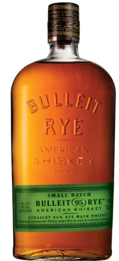 Bulleit 95 Rye Frontier Whiskey Small Batch Straight Rye Mash Whiskey 1l Glass_bottle Liquor Rye Whiskey Drinkun.com