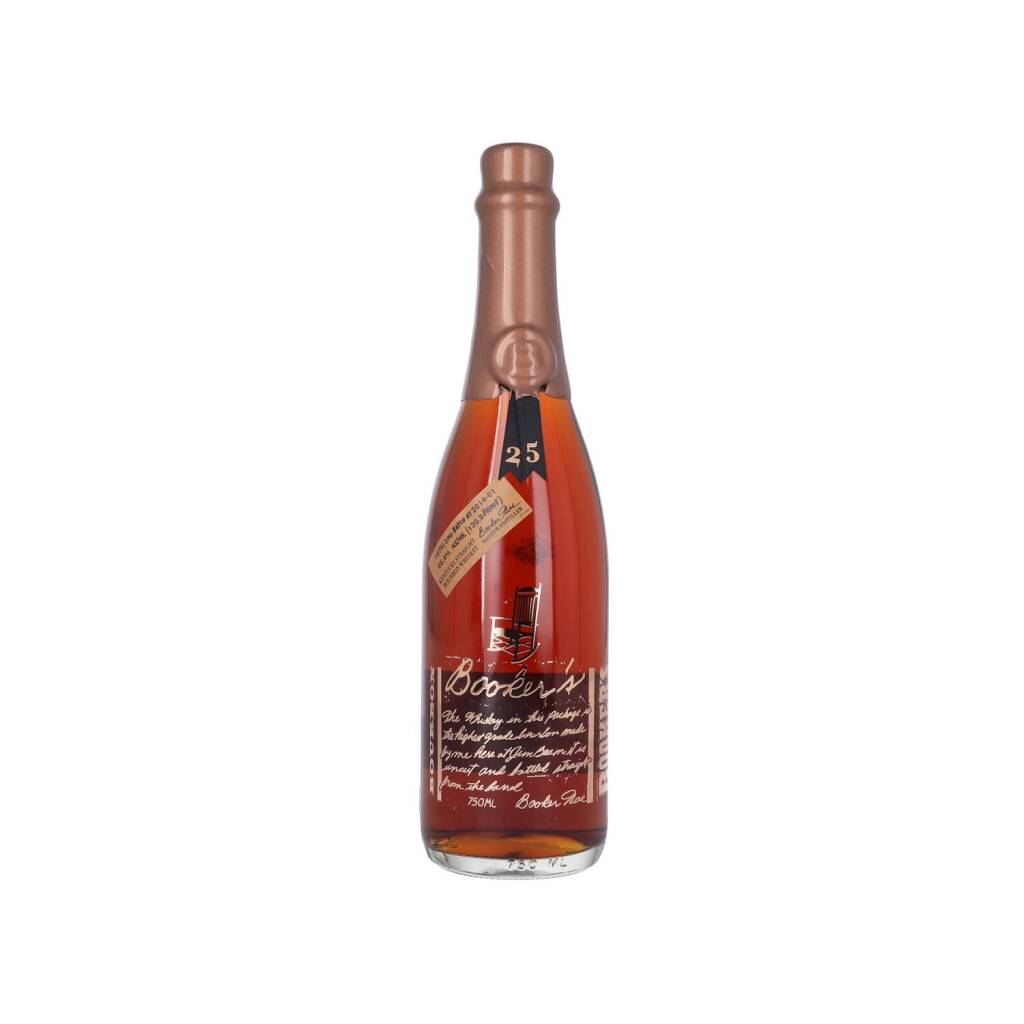 Booker's Anniversary Bourbon 25 Year 750ml Glass_bottle Liquor Bourbon Whiskey Drinkun.com