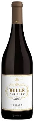 Belle Ambiance Family Vineyards Pinot Noir 750ml Glass_bottle Wine Red Wine Drinkun.com