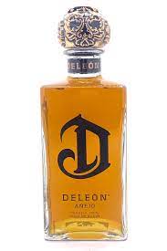 DeLeon Tequila Anejo 750ml Glass_bottle Liquor Tequila Drinkun.com
