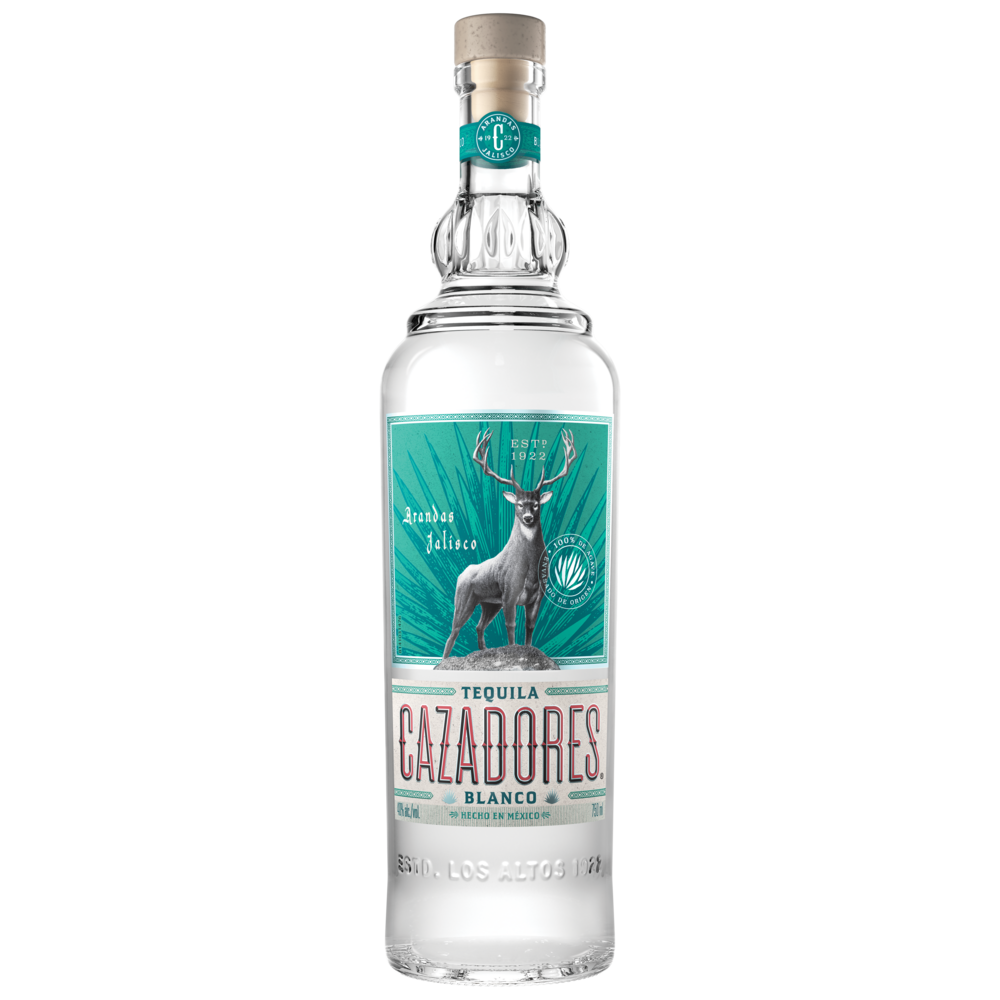 Cazadores Tequila Blanco 750ml Glass_bottle Liquor Tequila Silver / Blanco Tequila Drinkun.com