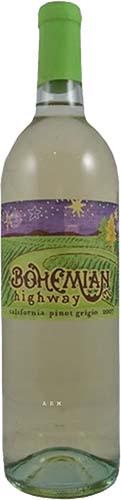 Bohemian Highway Pinot Grigio 750ml Glass_bottle Wine White Wine Drinkun.com