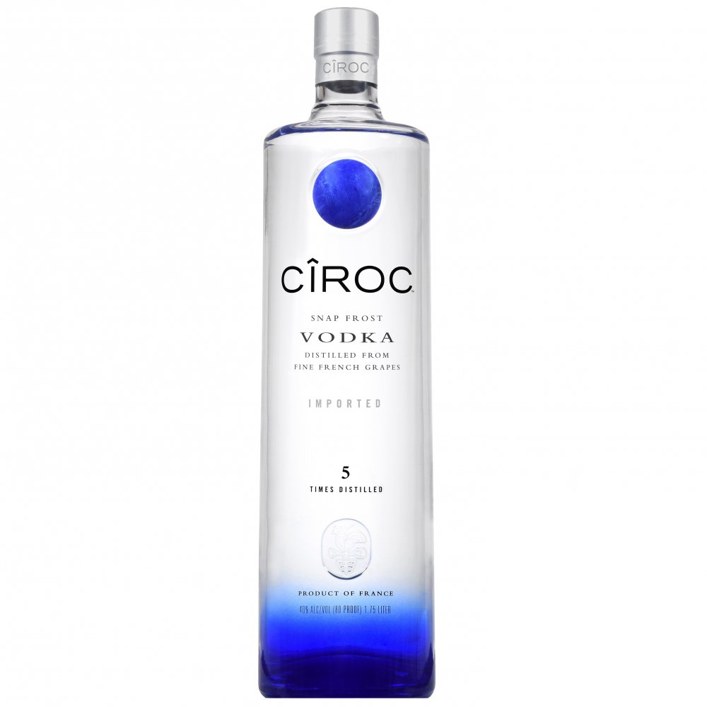 Ciroc Ultra Premium Vodka 1.75l Glass_bottle Liquor Vodka Drinkun.com