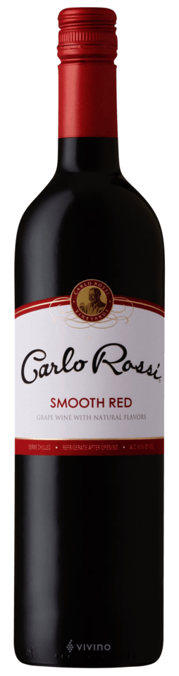 Carlo Rossi Smooth Red Red Wine Blend 750ml Glass_bottle Wine Red Wine Drinkun.com