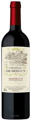 Chateau de Bergun Bordeaux Red Bordeaux Blend 750ml Glass_bottle Wine Rose Wine Drinkun.com